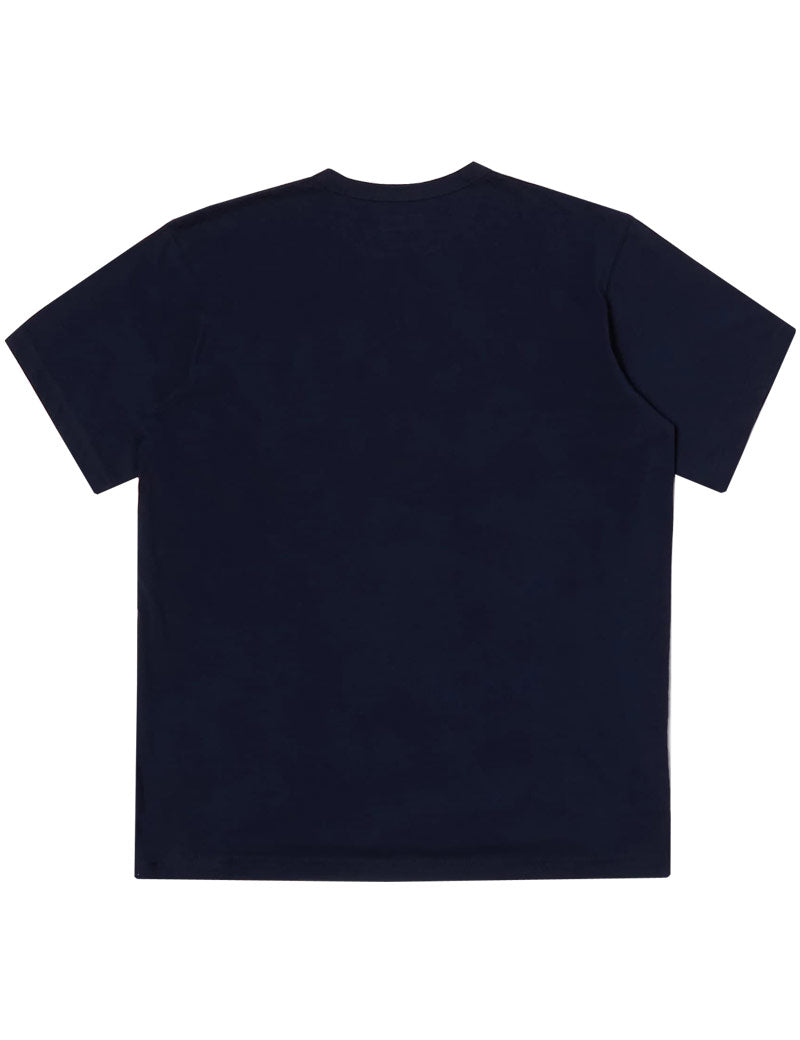 Universal Works Single Jersey Core Tee Navy Back
