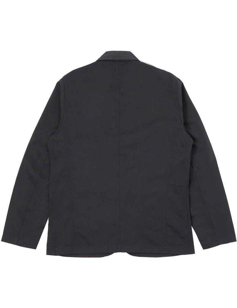 UNIVERSAL WORKS BAKERS JACKET TWILL BLACK