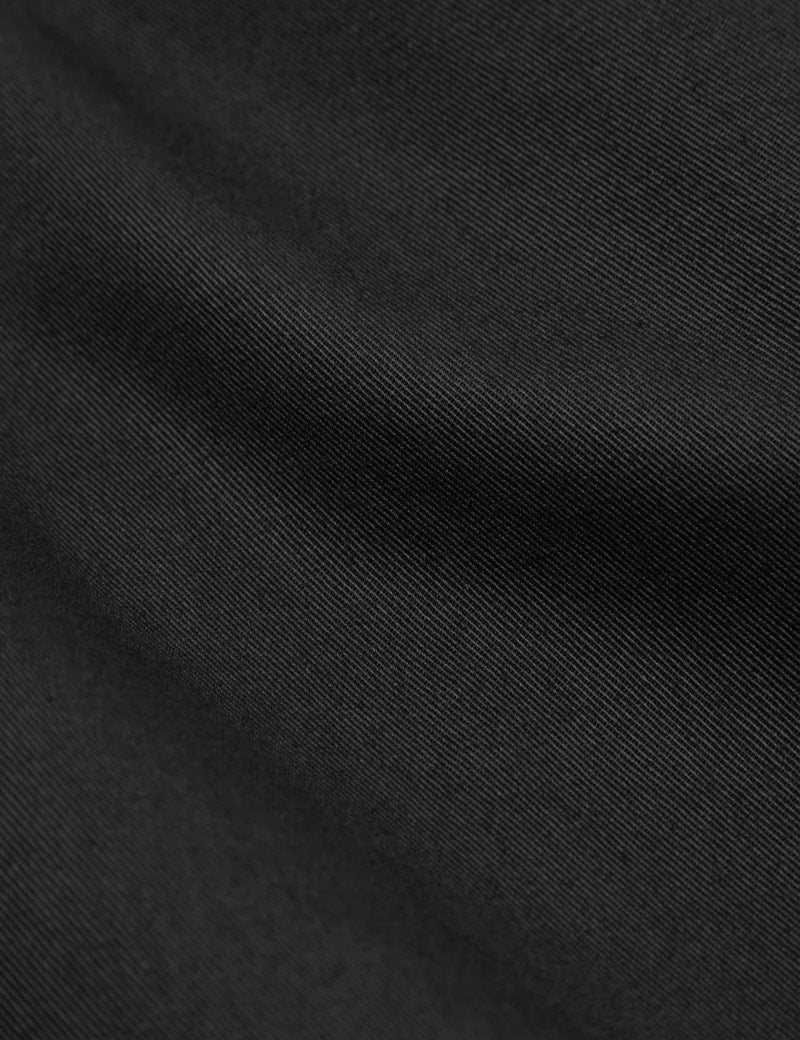 Universal Works Three Button Jacket Black Fabric Detail