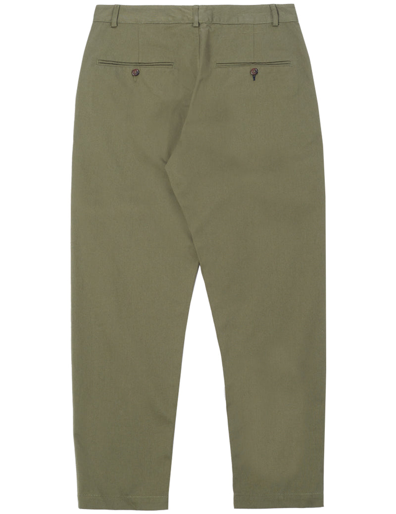 Universal Works Military Chino Light Olive Twill
