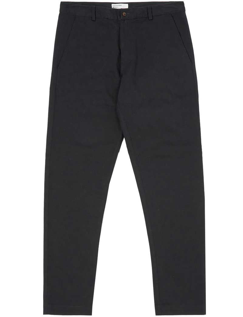 UNIVERSAL WORKS ASTON PANT BLACK TWILL