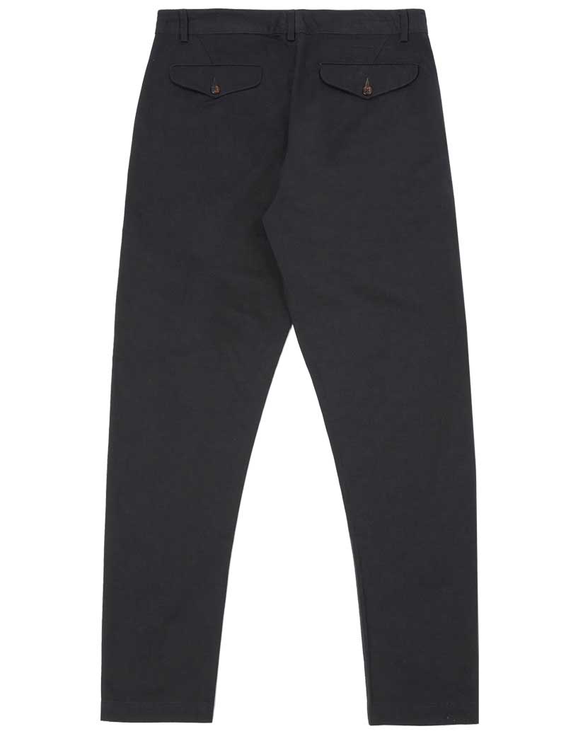 UNIVERSAL WORKS ASTON PANT BLACK TWILL