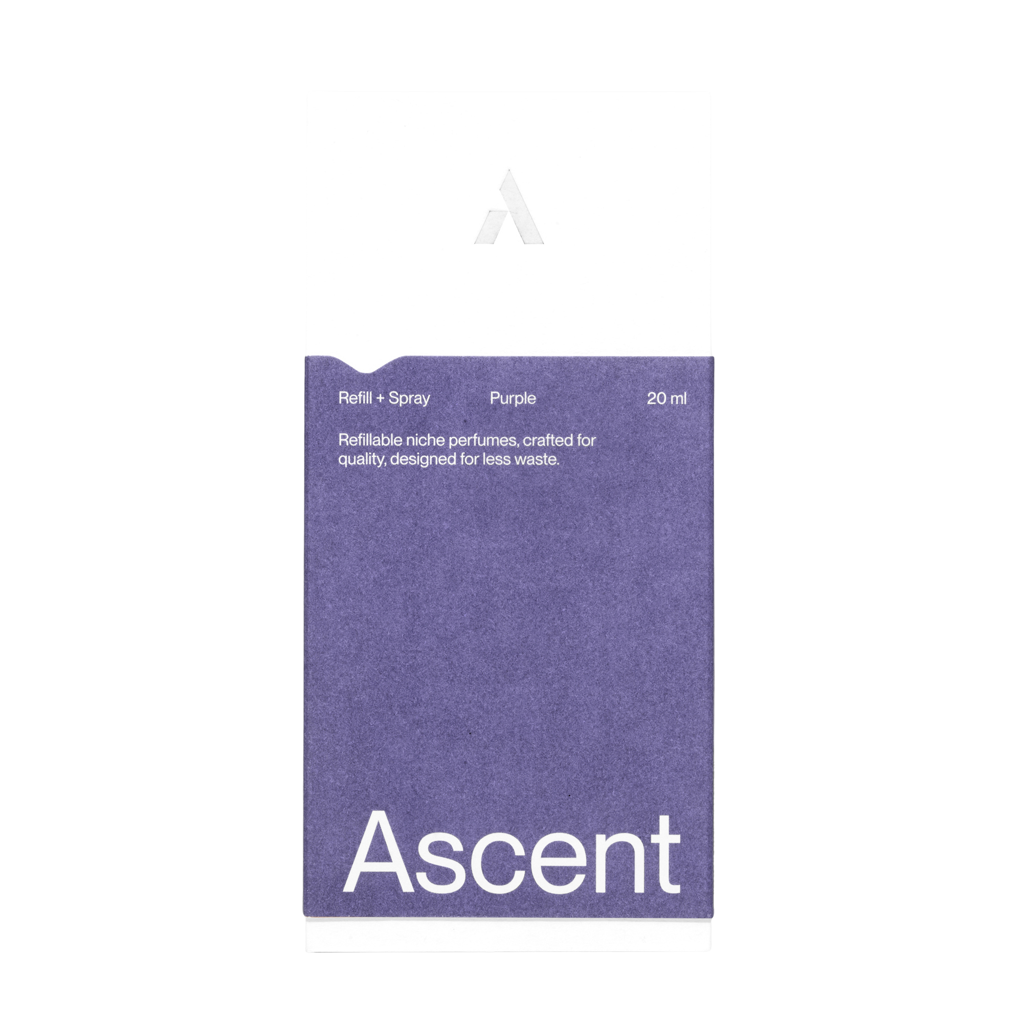 Ascent Purple Parfum Refill Spray Boxed
