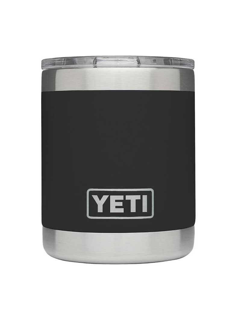 YETI RAMBLER LOWBALL 296ML 10OZ BLACK