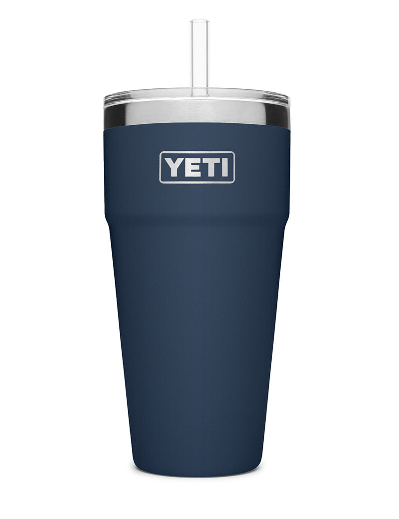 Yeti Rambler Straw Cup 760Ml 26Oz Navy