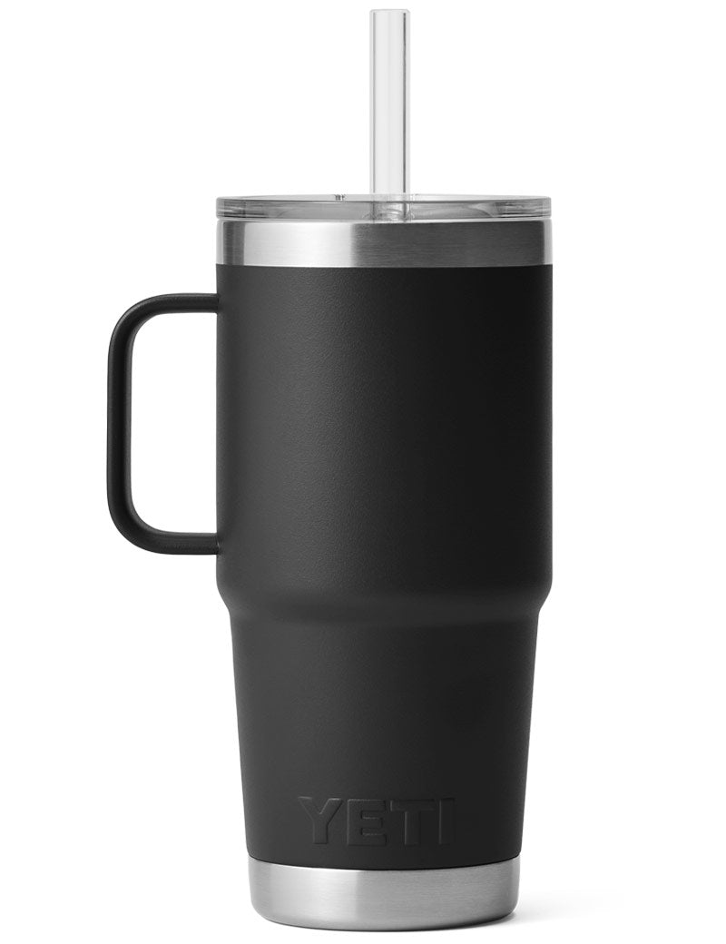 Yeti Rambler Straw Mug 710Ml 25Oz Black