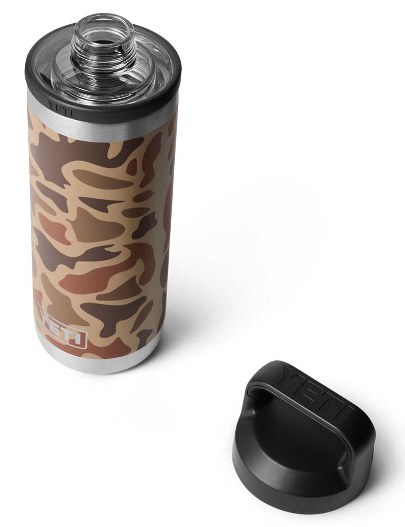 Yeti Rambler 18 OZ Bottle Chug Wetlands Camo