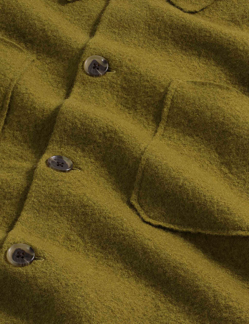 NN07 Jonas Boiled wool Overshirt Firene