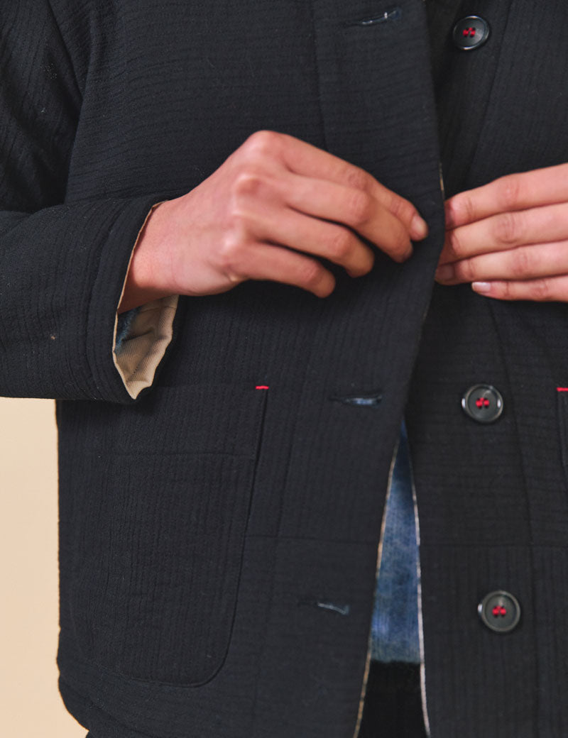 Sideline Molly Jacket Black