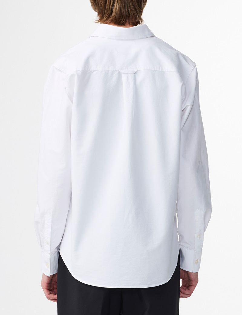 NN07 COLBY OXFORD SHIRT WHITE