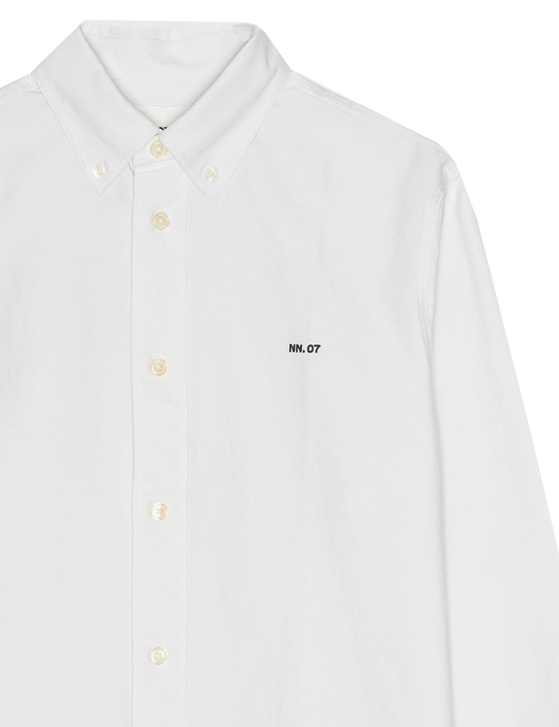 NN07 COLBY OXFORD SHIRT WHITE