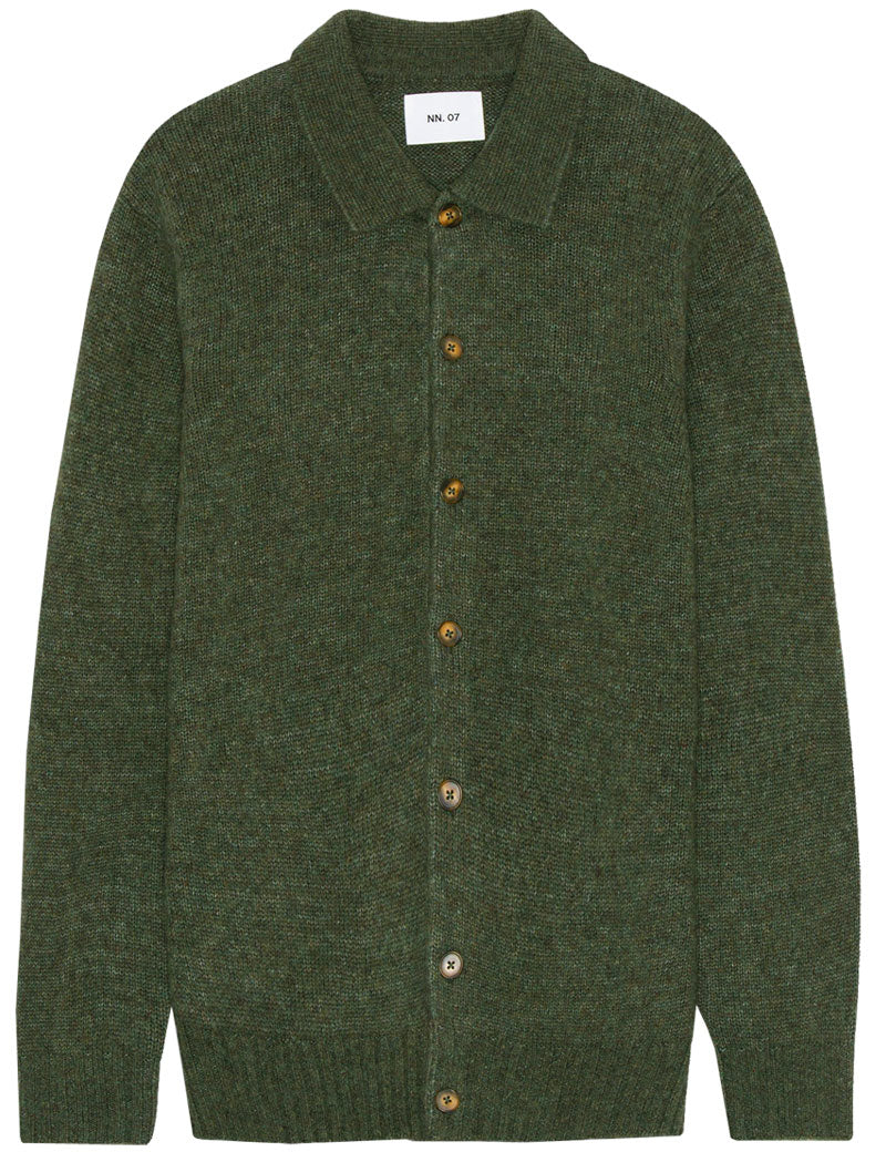 NN07 Lee Polo Cardigan 6598 Capers