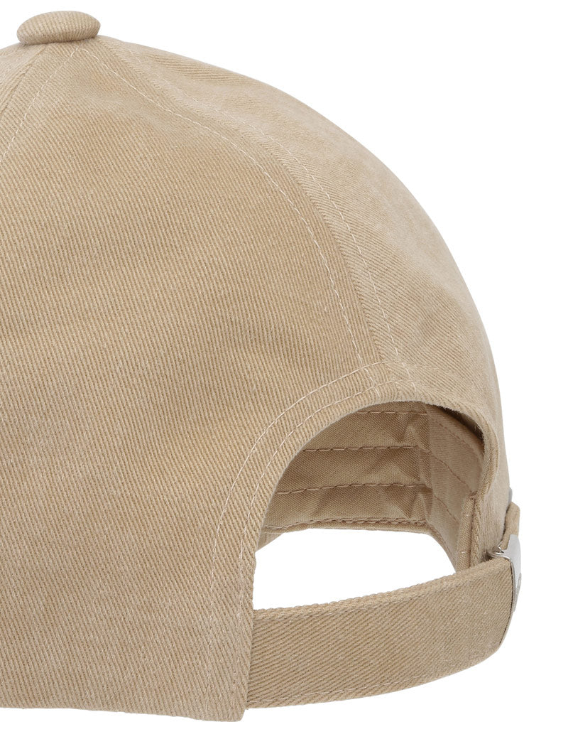 NN07 Cotton Cap Camel Back View