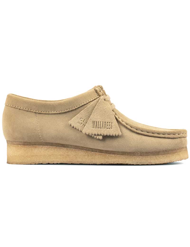 CLARKS ORIGINALS WALLABEE MAPLE SUEDE WOMENS