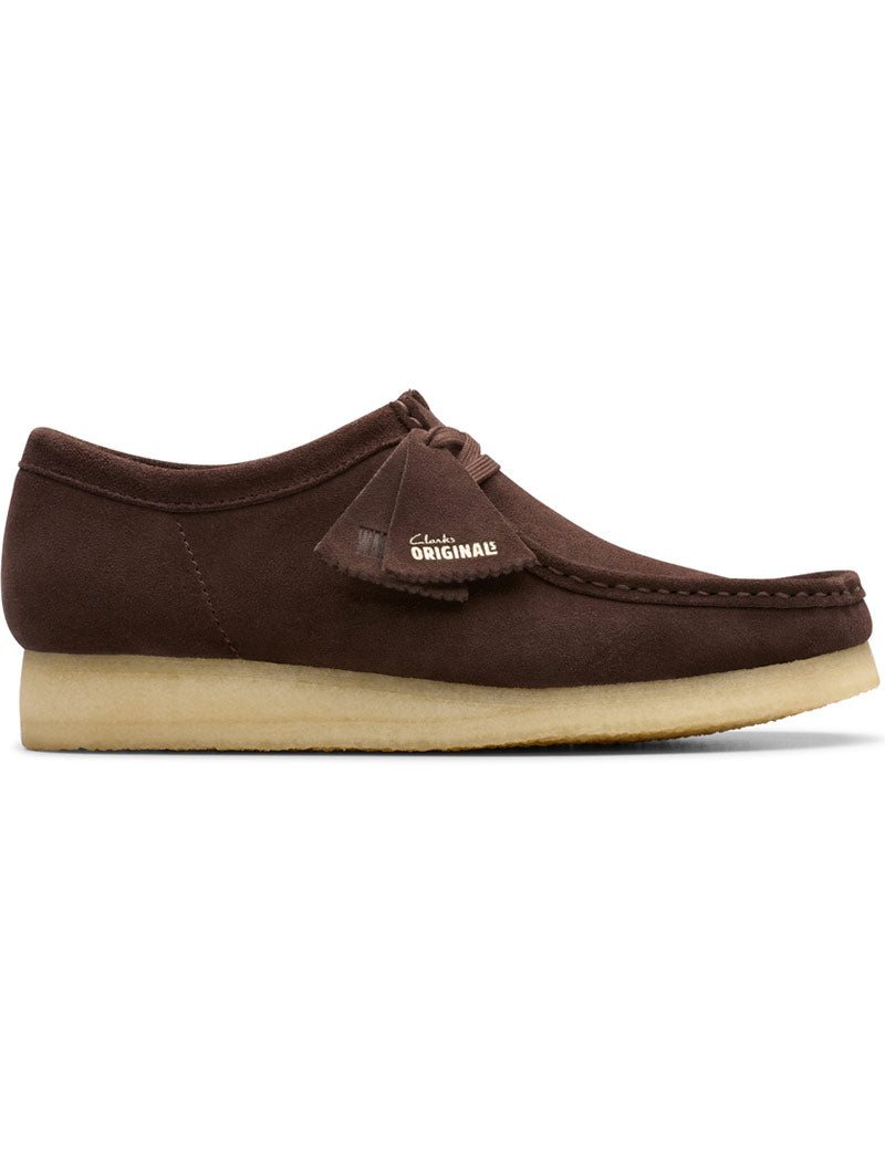 Clarks Originals Wallabee Dark Brown Suede