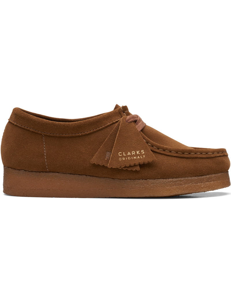 Clarks Originals Wallabee Cola Suede Women's