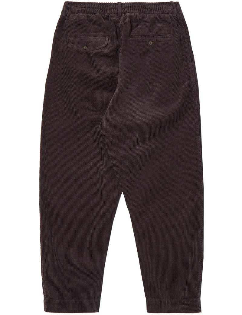 Universal Works Pleated Cord Track Pant Licorice