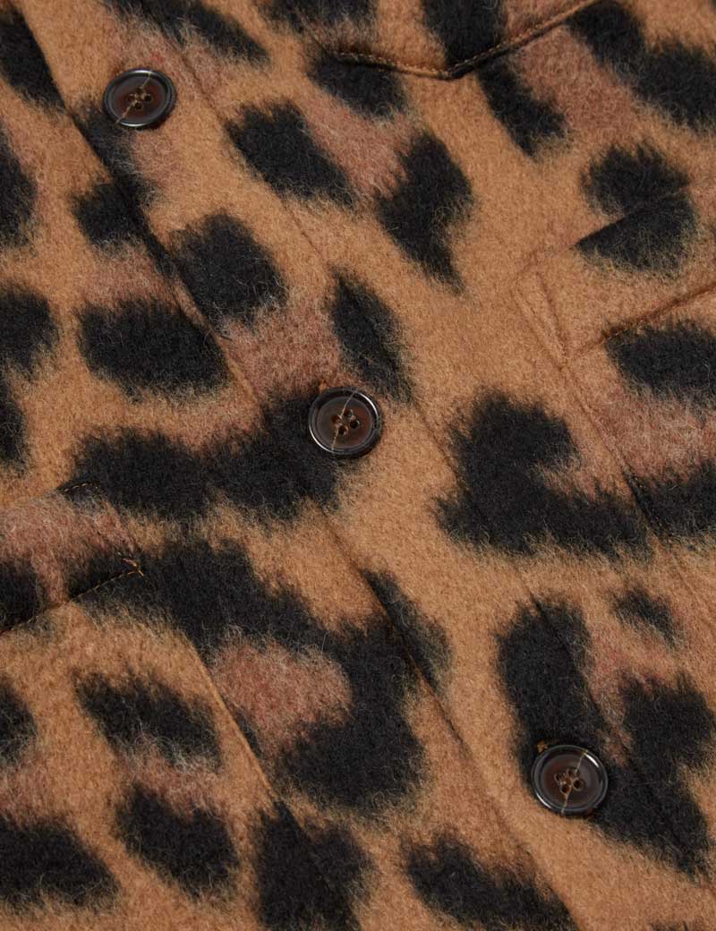 Universal Works Cardigan Cumin Montenero Fleece