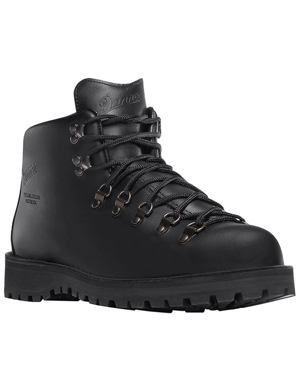 DANNER MOUNTAIN LIGHT HIKING BOOTS BLACK UNIFORM RESEARCH