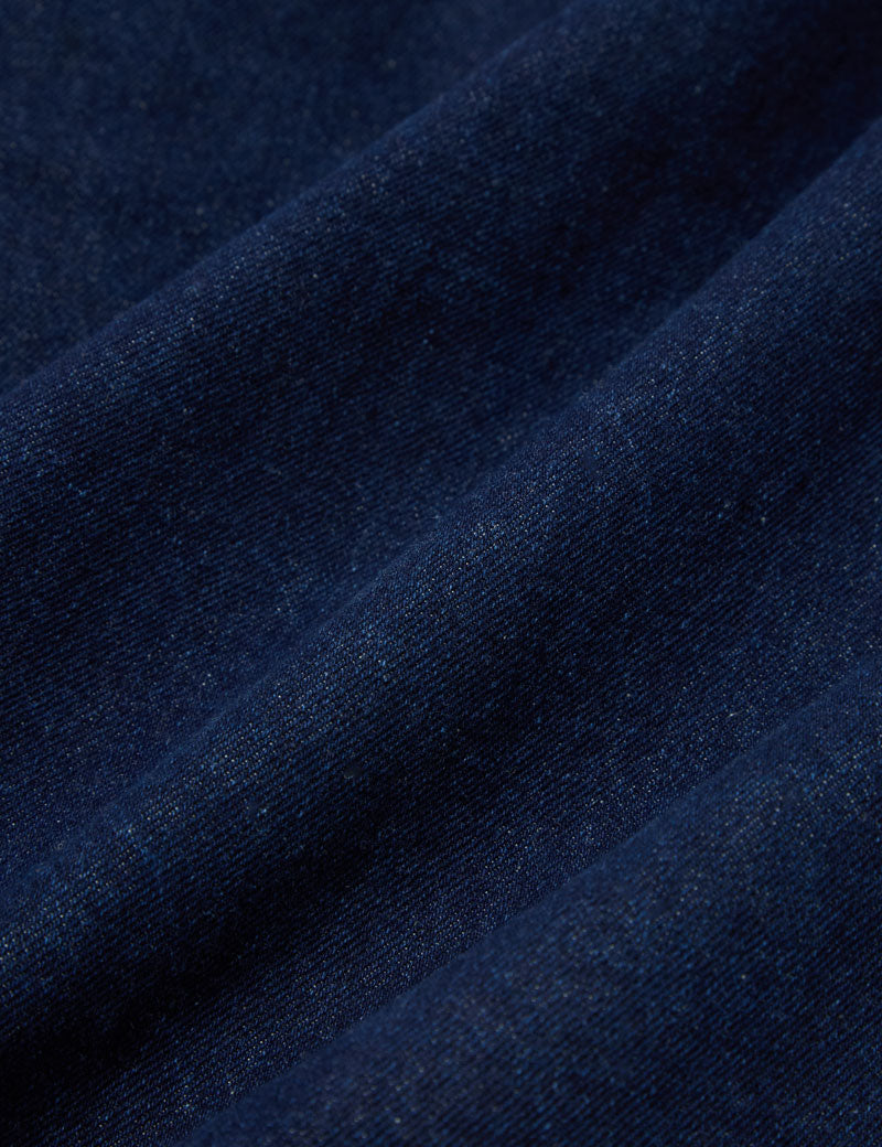 Universal Works Fatigue Shirt Work Denim Indigo
