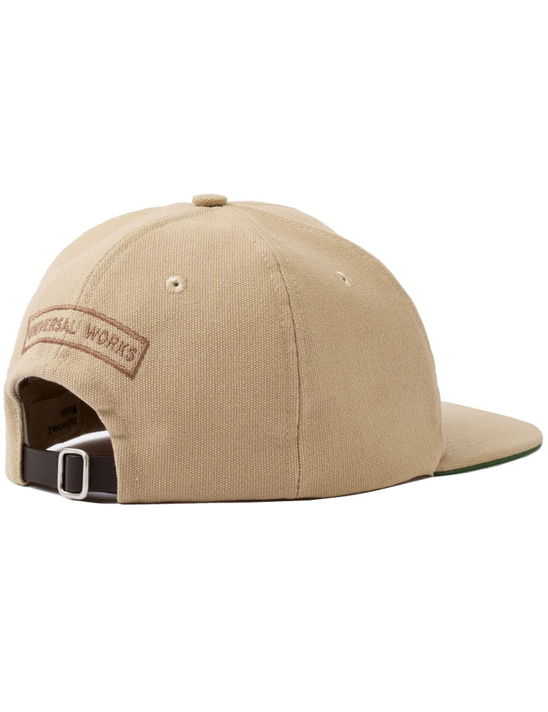 Universal Works Canvas Baseball Hat Cap Sand Back