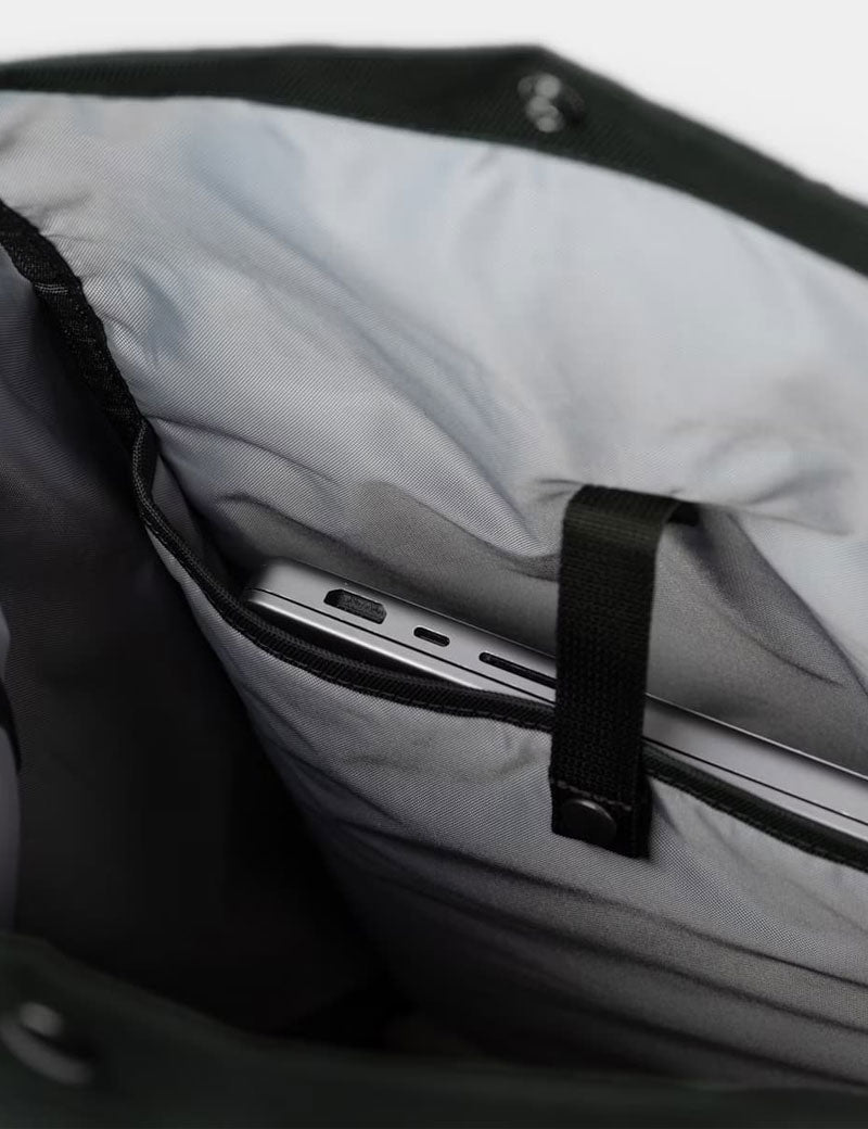 Sandqvist Ground Rolltop Backpack L Black Black