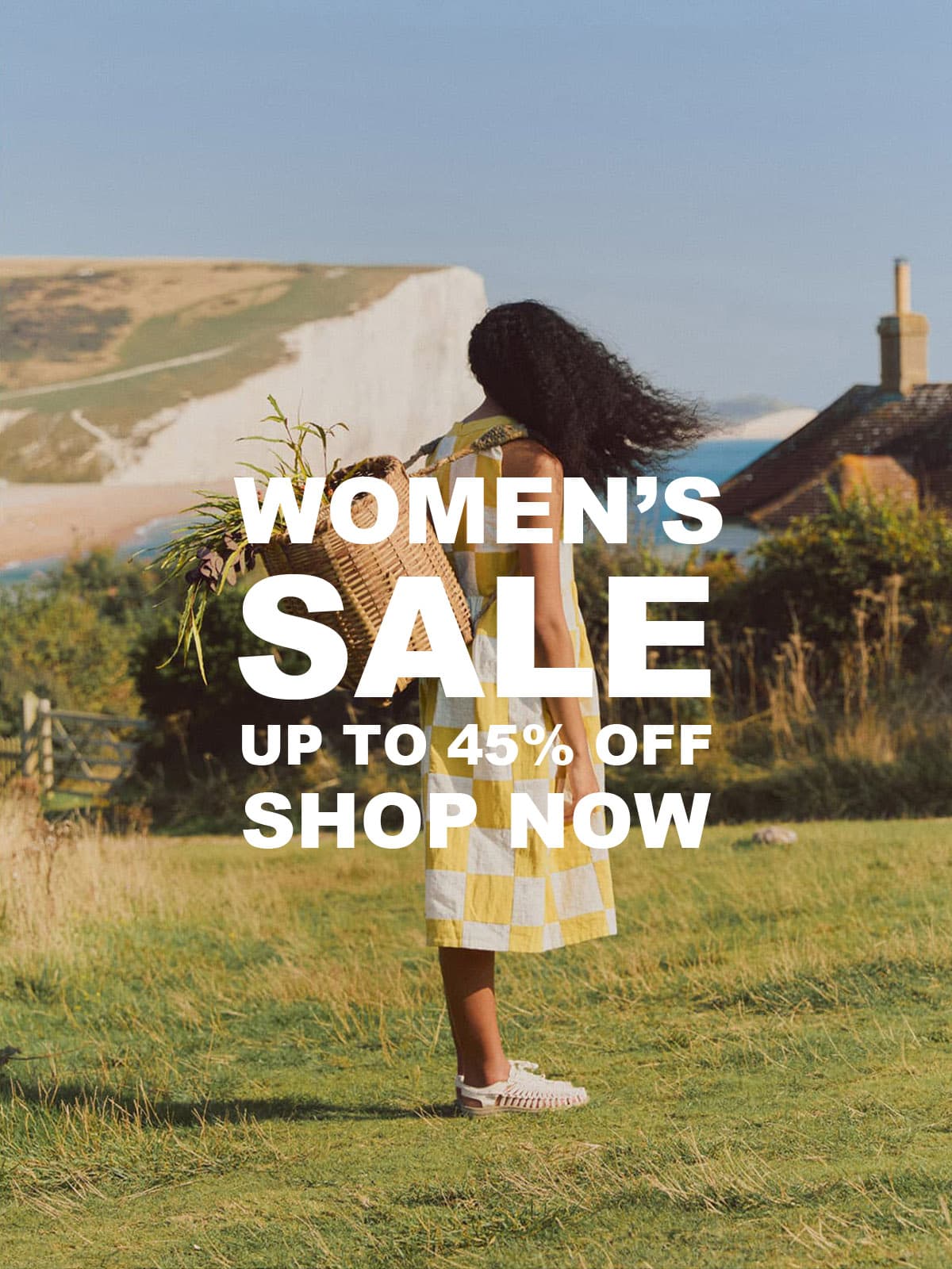Women's sale up to 45% off...