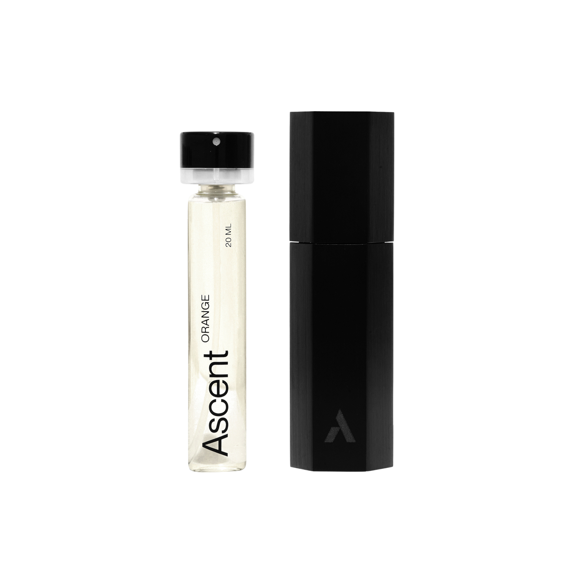 Ascent Orange Parfum Starter Kit Black Case Fragrance and case