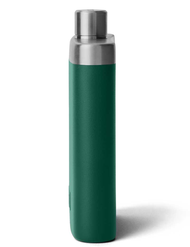 Yeti Rambler Flask Black Forest Green