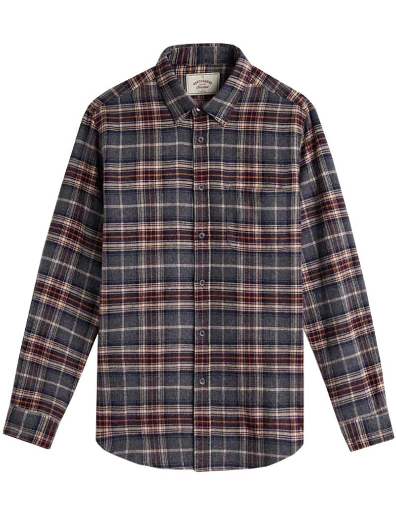 Portuguese Flannel Augusta Checked Shirt
