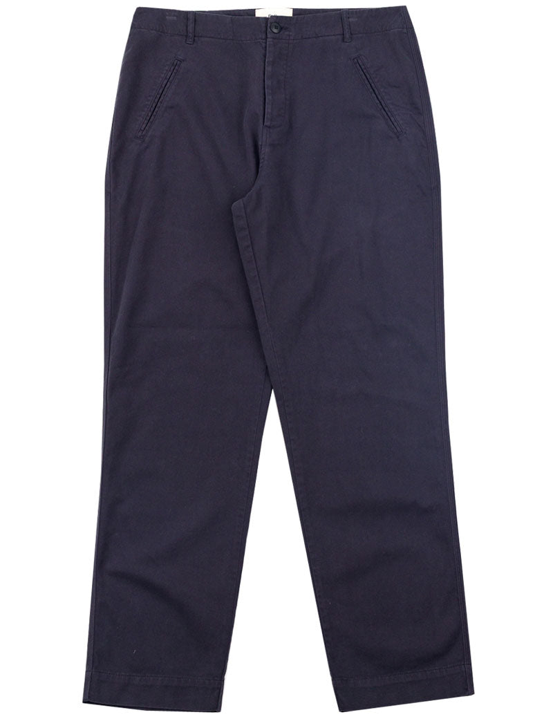 Folk Lean Assembly Pant Soft Black Brushed Twill