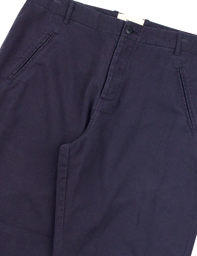 Folk Lean Assembly Pant Soft Black Brushed Twill