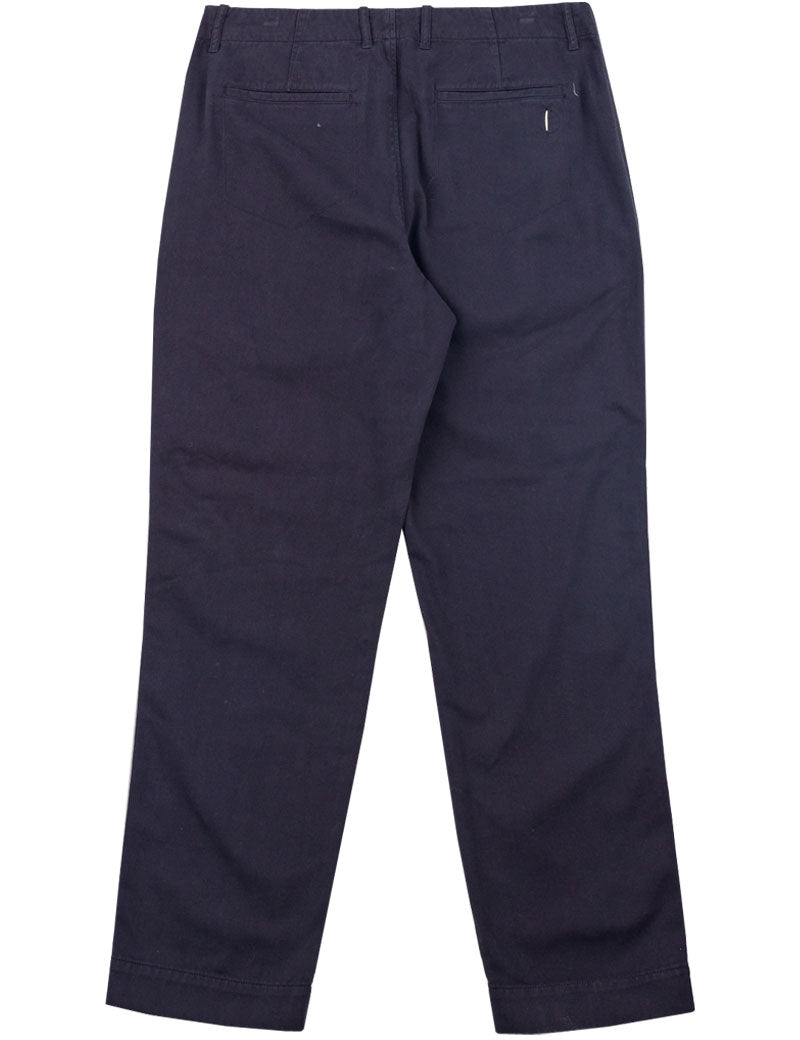 Folk Lean Assembly Pant Soft Black Brushed Twill