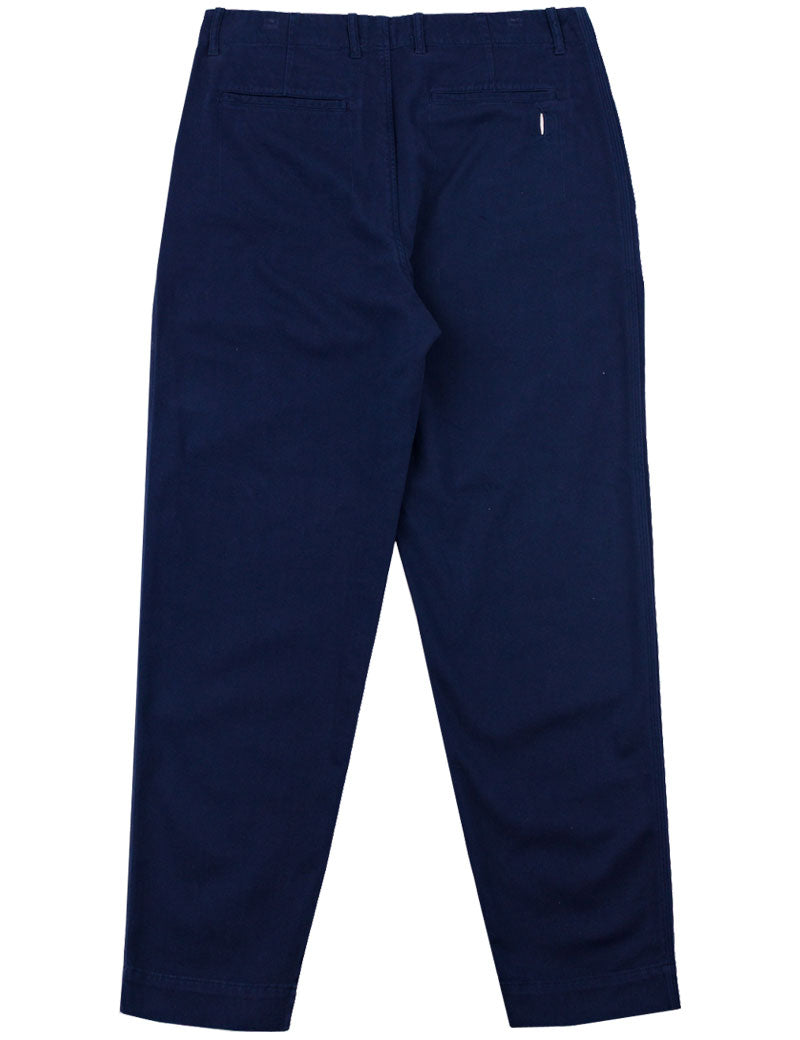 Folk Assembly Pant Deep Navy Brushed Twill
