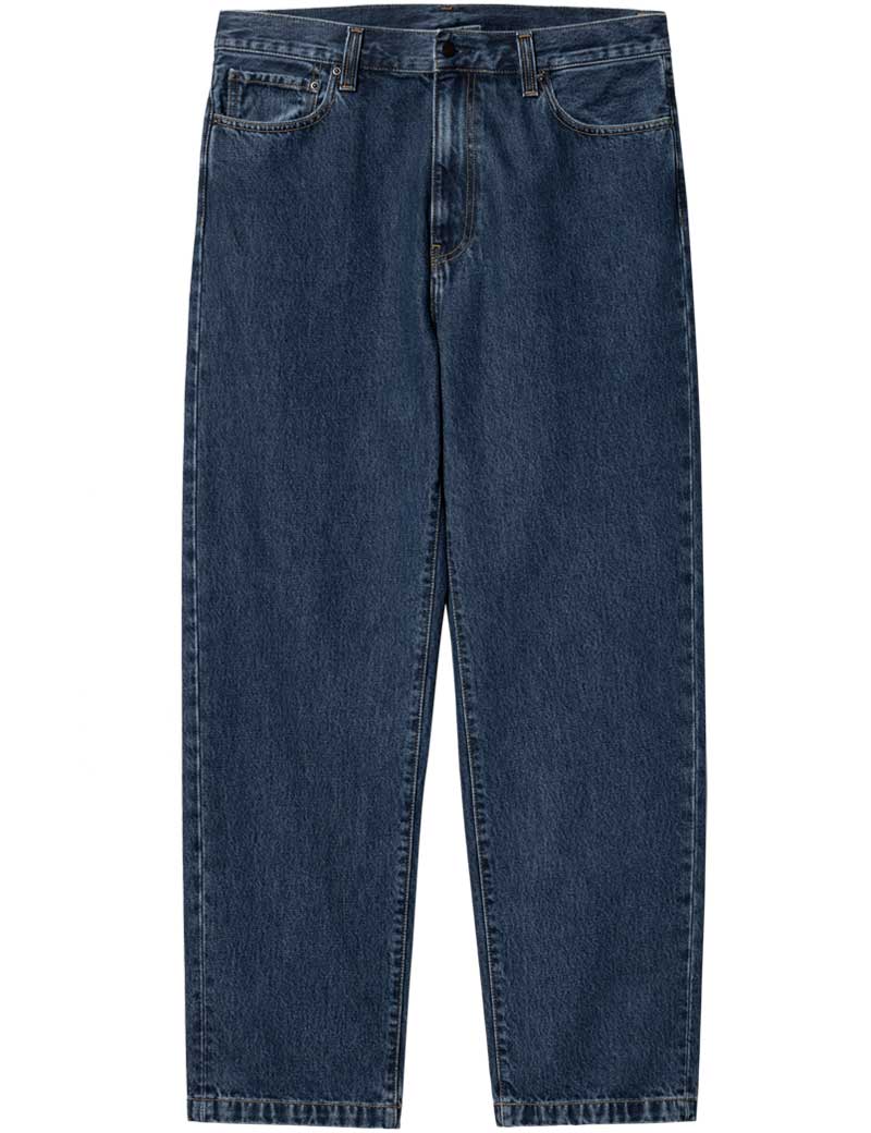 Carhartt Wip Aaron Pant Blue Stone Washed
