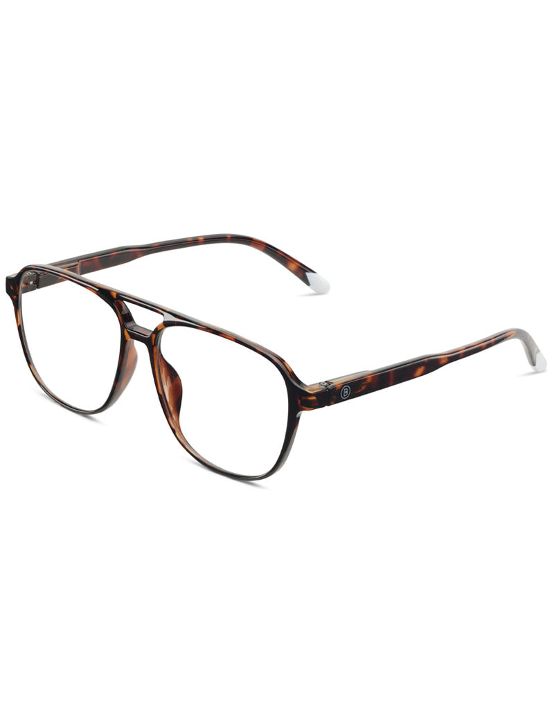 Barner Brad Blue Light Reading Glasses Glossy Tortoise