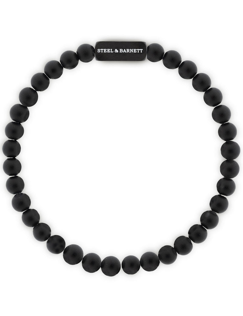 Steel & Barnett Natural Ned Bracelet Black Edition