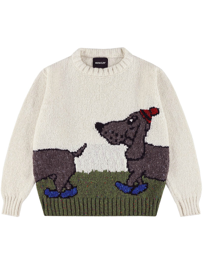Howlin' Bumper Trouble Jumper Ecru