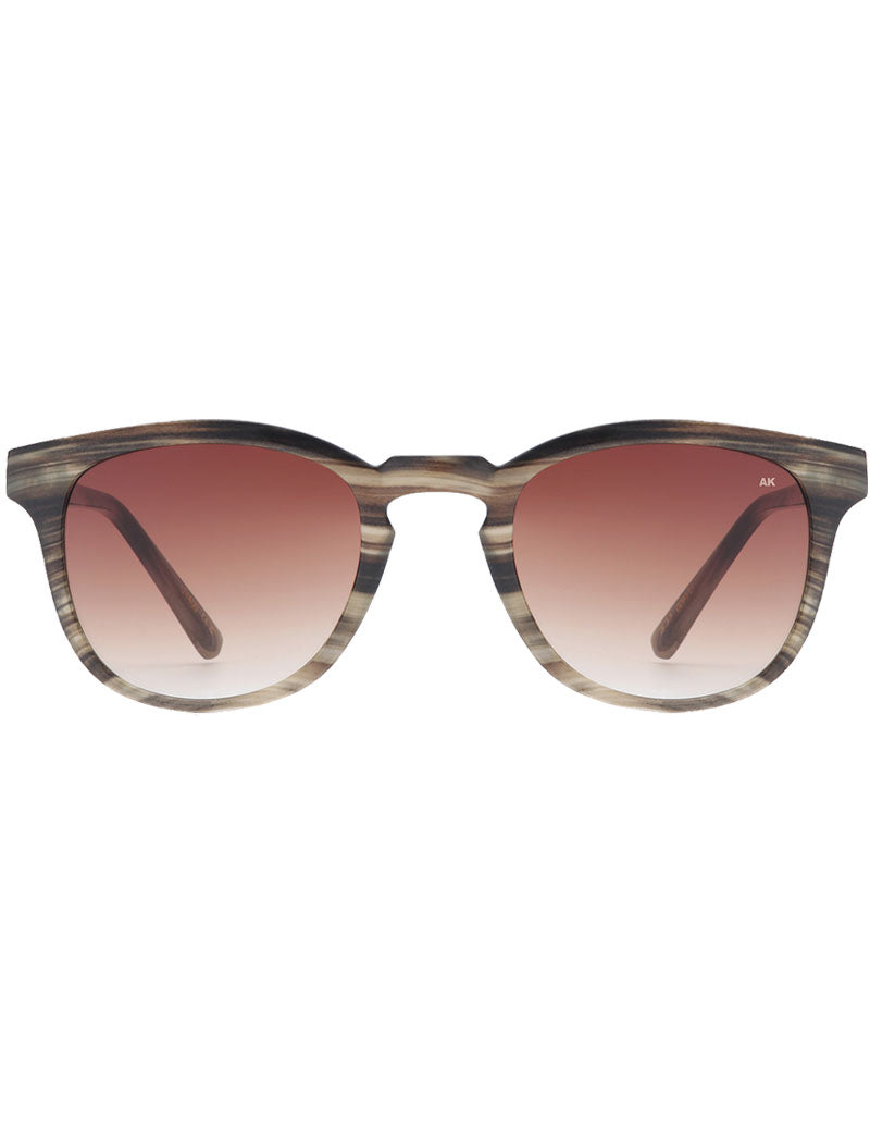 A.Kjaerbede Bate Sunglasses Striped Horn