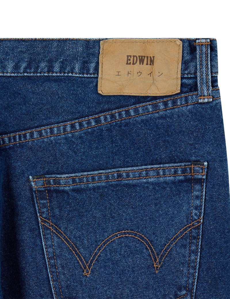 Edwin Slim Tapered Fit Blue Mid Light Used