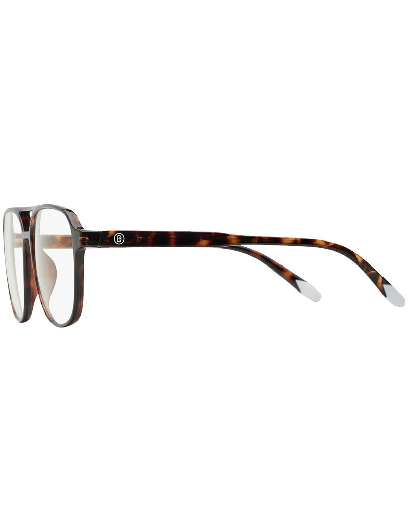 Barner Brad Blue Light Reading Glasses Glossy Tortoise