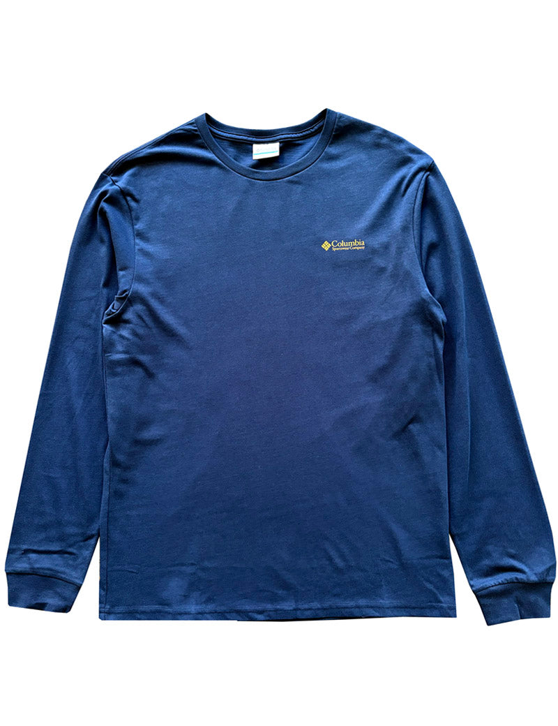Columbia Men's Explorers Canyon Long Sleeve T-Shirt Collegiate