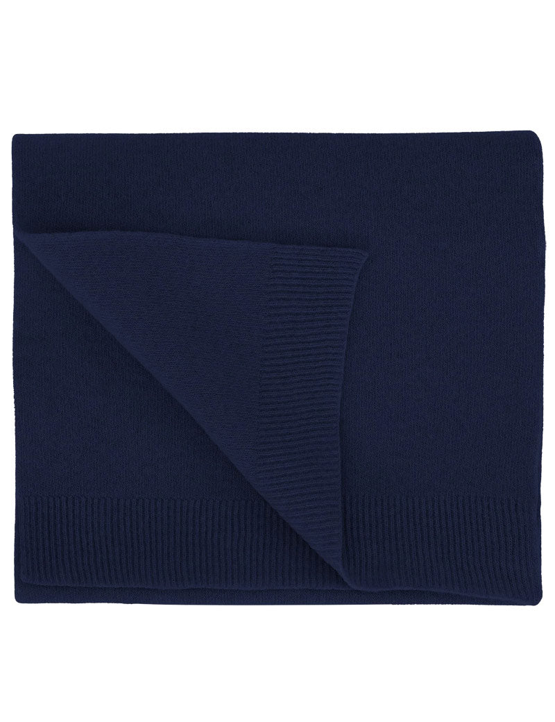 Colorful Standard Merino Wool Scarf Marine Blue