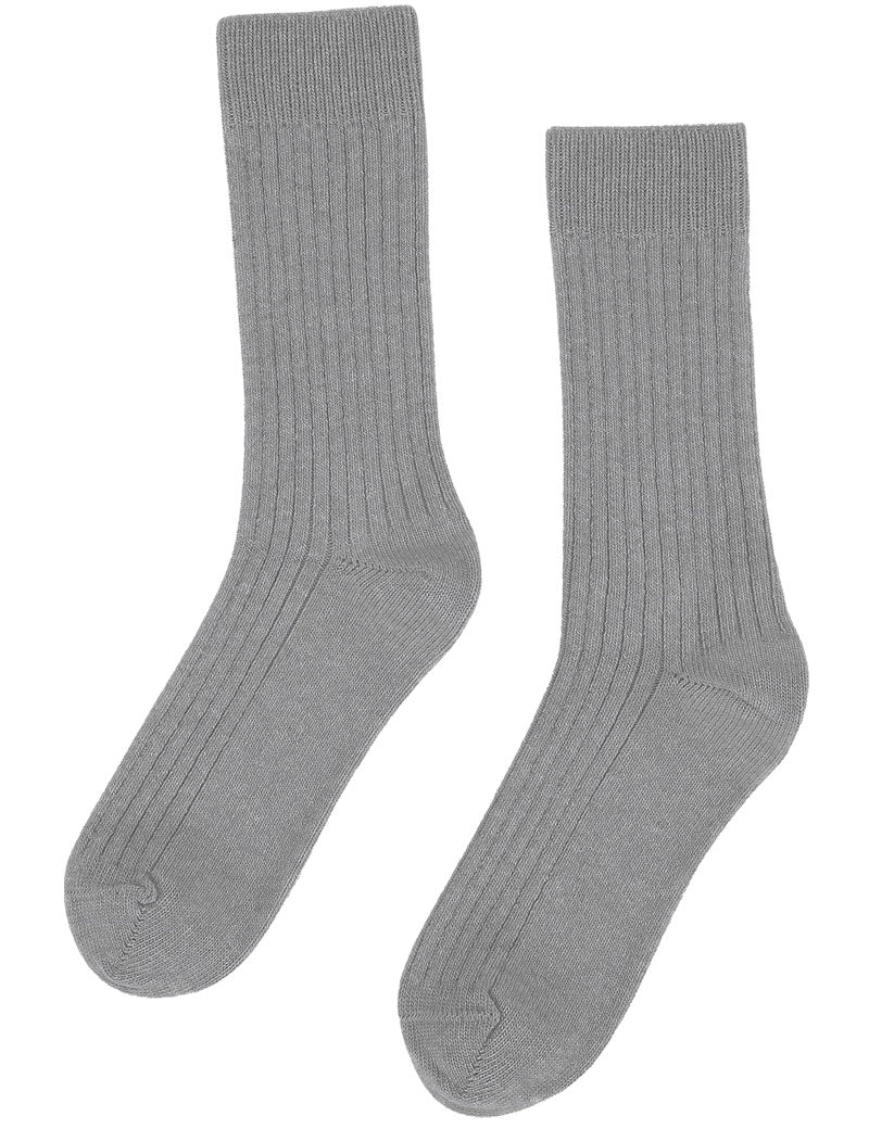 Colorful Standard Merino Wool Blend Socks Heather Grey