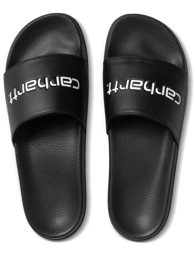 Carhartt WIP Slippers Black White
