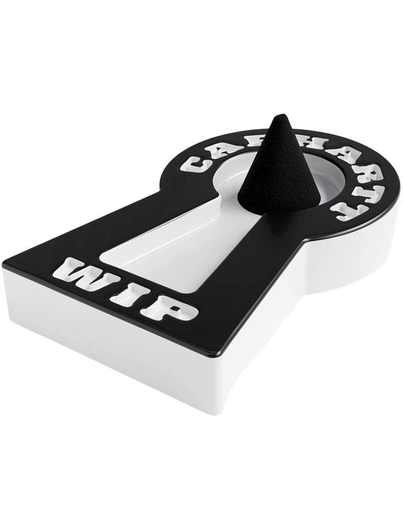 Carhartt WIP Locked Cone Incense Holder White & Black With Incense