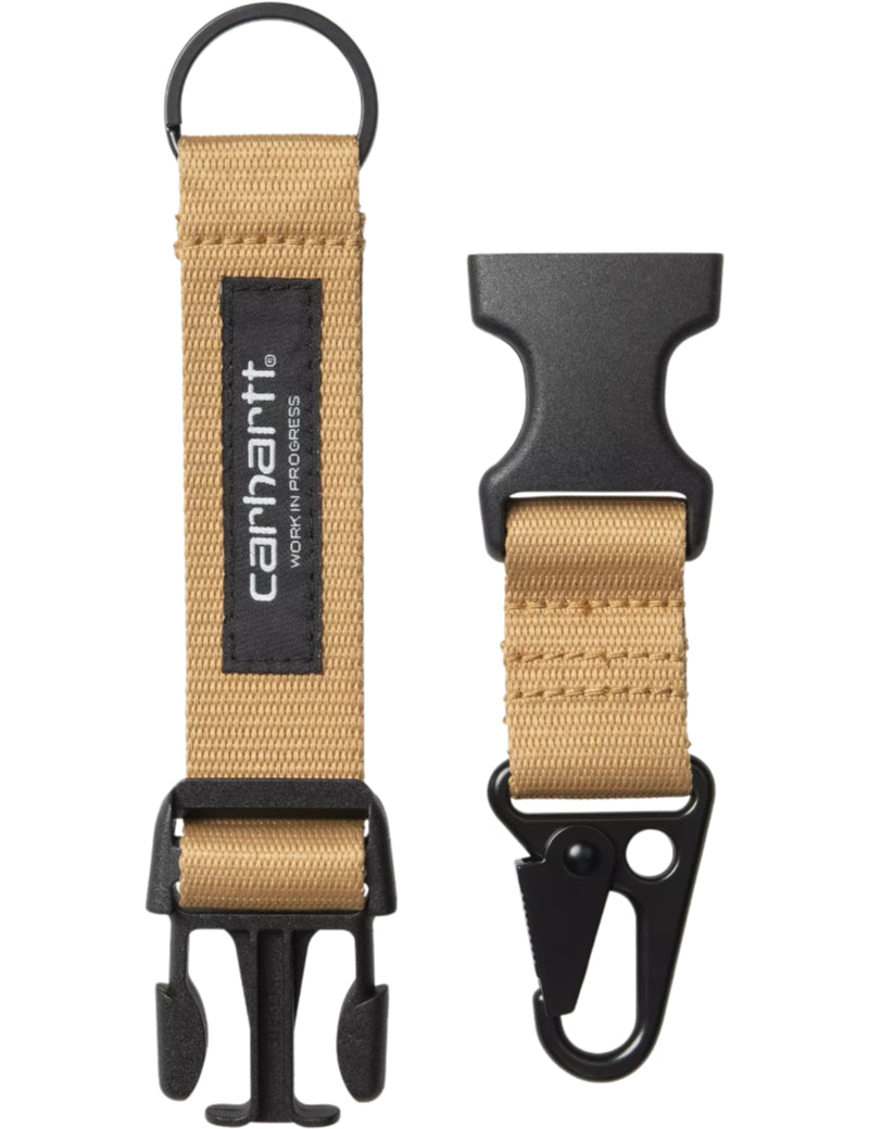 Carhartt WIP Click Keyholder WIP Dusty H Front Unclipped