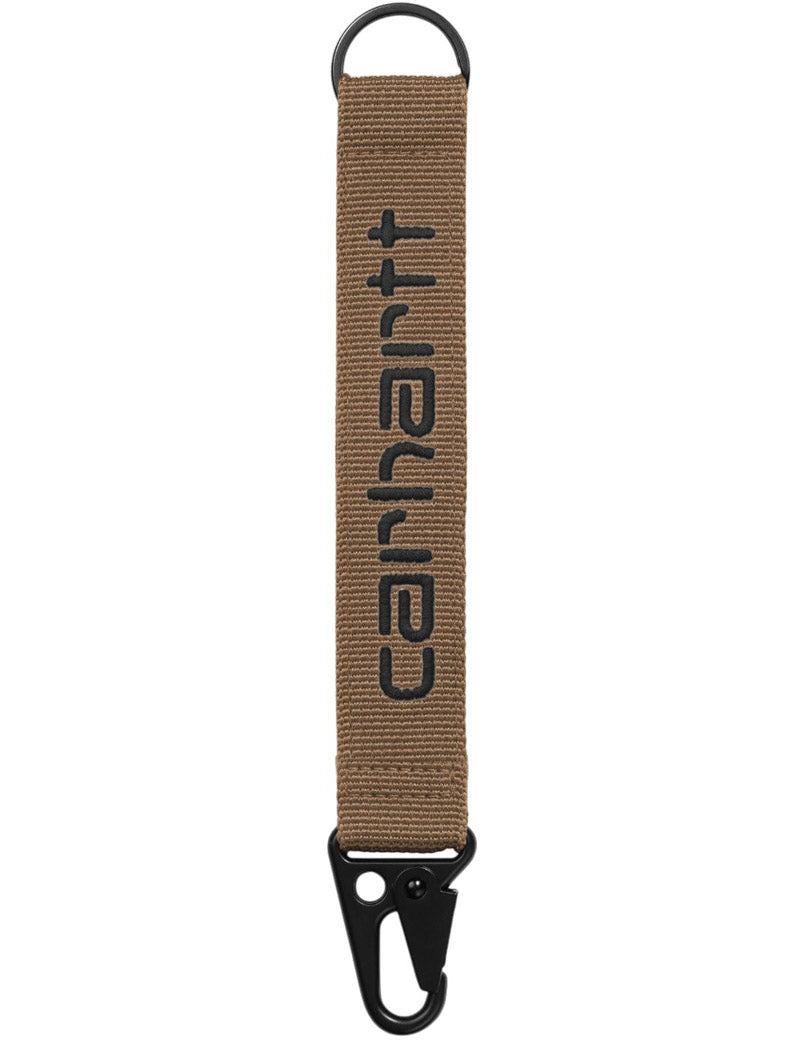 Carhartt WIP Jaden KeyHolder WIP H Brown & Black Back