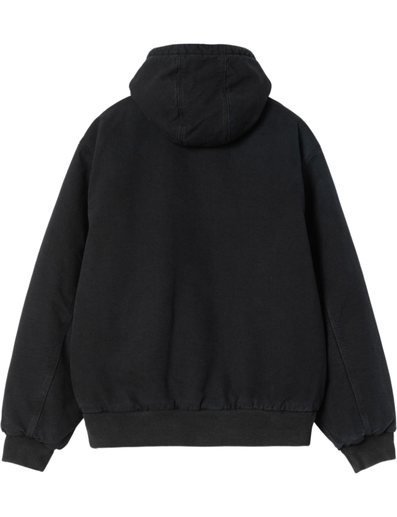 Carhartt WIP OG Active Jacket Black Stone Canvas Back