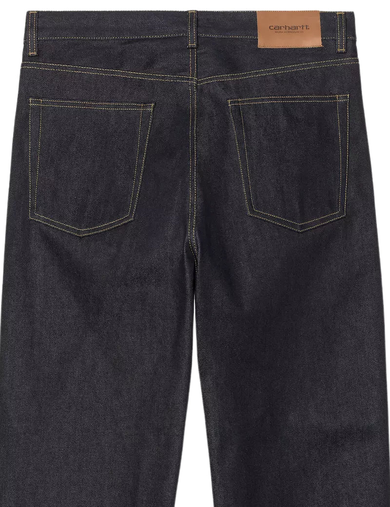 Carhartt WIP Payson Pant Blue Rigid Pocket Detail